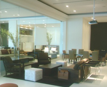 Uno de los ambientes del nuevo Showroom